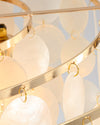 WOMO Capiz Round Chandelier-WM2474 thumbnail
