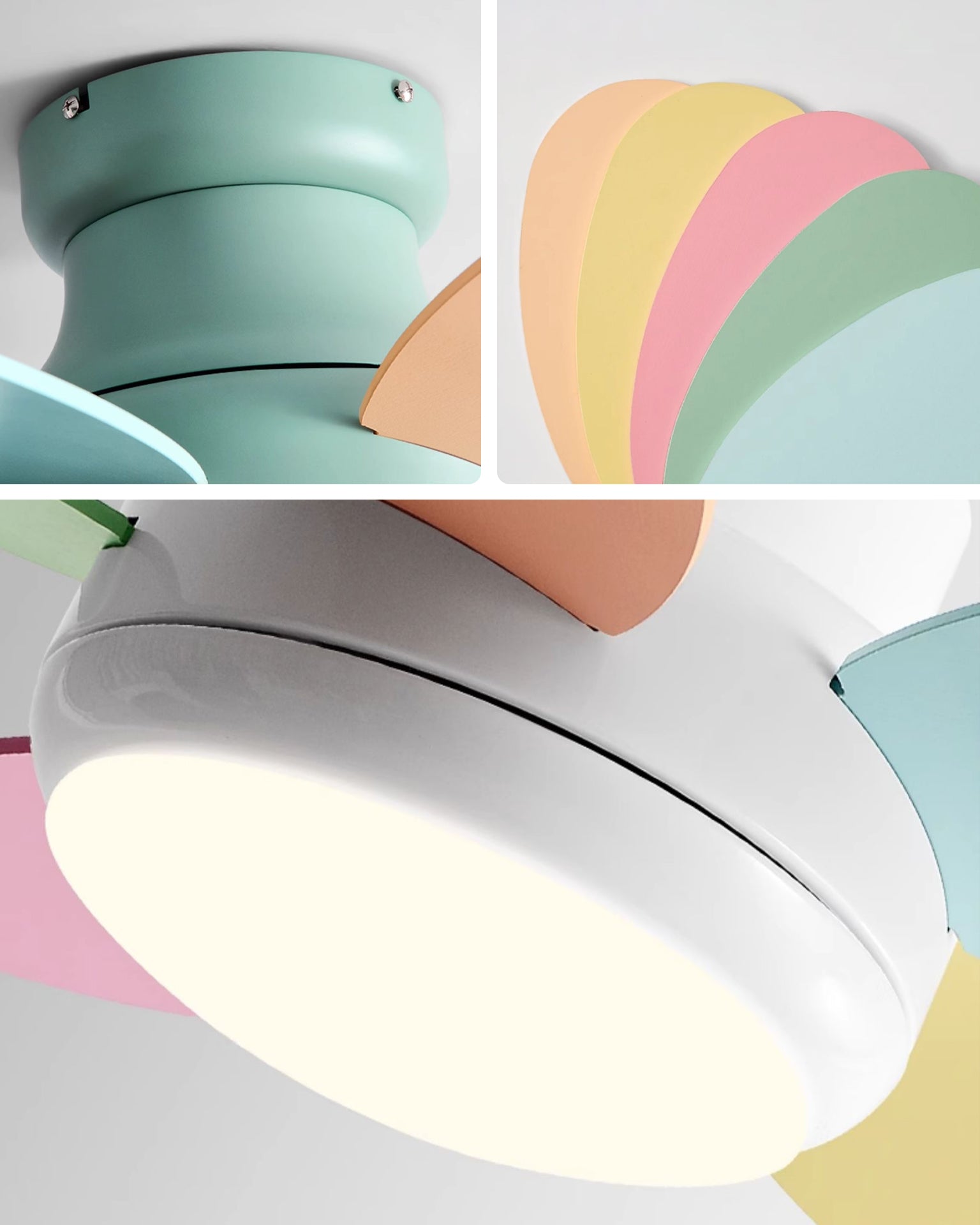 WOMO 36 inch Children Ceiling Fan Lamp - WM5180