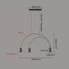 WOMO Arc Rainbow Pendant Chandelier-WM2063 thumbnail