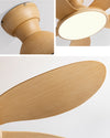 WOMO Low Profile Ceiling Fan with Bright Light - WM5153 thumbnail