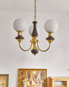WOMO Swoop Arm Globe Chandelier-WM2378 thumbnail