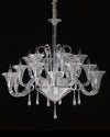 WOMO Tiered Candelabra Glass Chandelier-WM2400 thumbnail