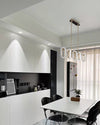 WOMO Rose Gold Long Oval Chandelier-WM2402 thumbnail