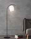 WOMO Pleated Arc Floor Lamp for Reading-WM7033 thumbnail