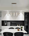 WOMO Rose Gold Long Oval Chandelier-WM2402 thumbnail