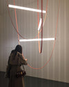 WOMO Leather String Chandelier-WM2273 thumbnail