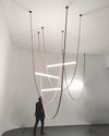 WOMO Leather String Chandelier-WM2273 thumbnail