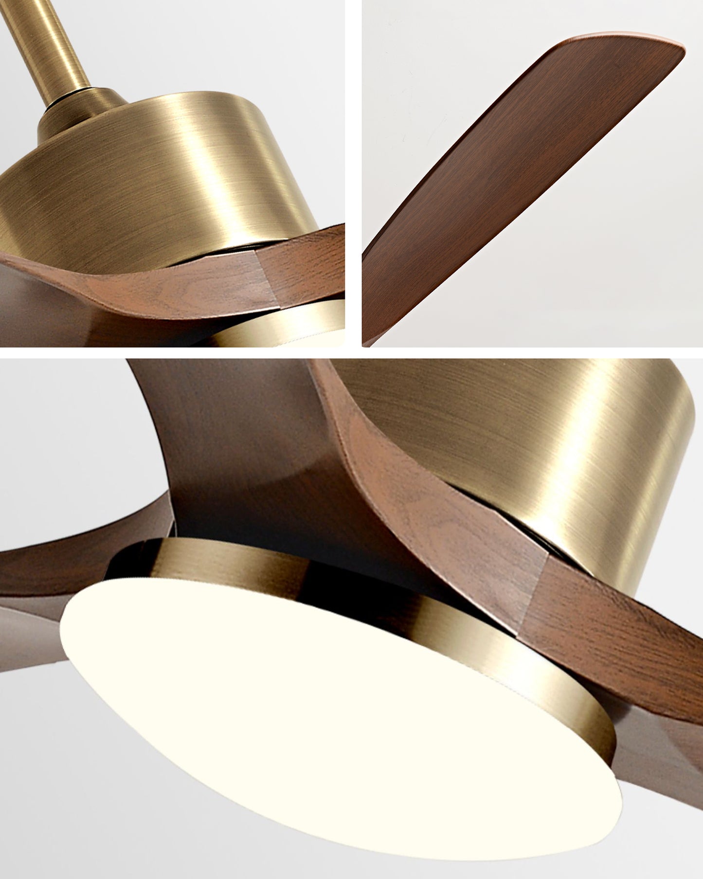 WOMO 3 Blade Ceiling Fan Lamp - WM5178