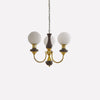 WOMO Swoop Arm Globe Chandelier-WM2378 thumbnail