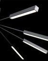 WOMO 10 Light Stick Led Starburst Chandelier-WM2646 thumbnail