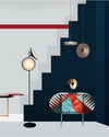 WOMO 2-bulb Moons Reading Floor Lamp-WM7076 thumbnail