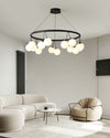 WOMO Cherry Glass Globe Chandelier-WM2318 thumbnail
