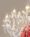 WOMO Long Candelabra Crystal Chandelier-WM2375 thumbnail