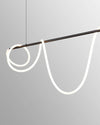 WOMO Rope Led Linear Brass Chandelier-WM2059a thumbnail
