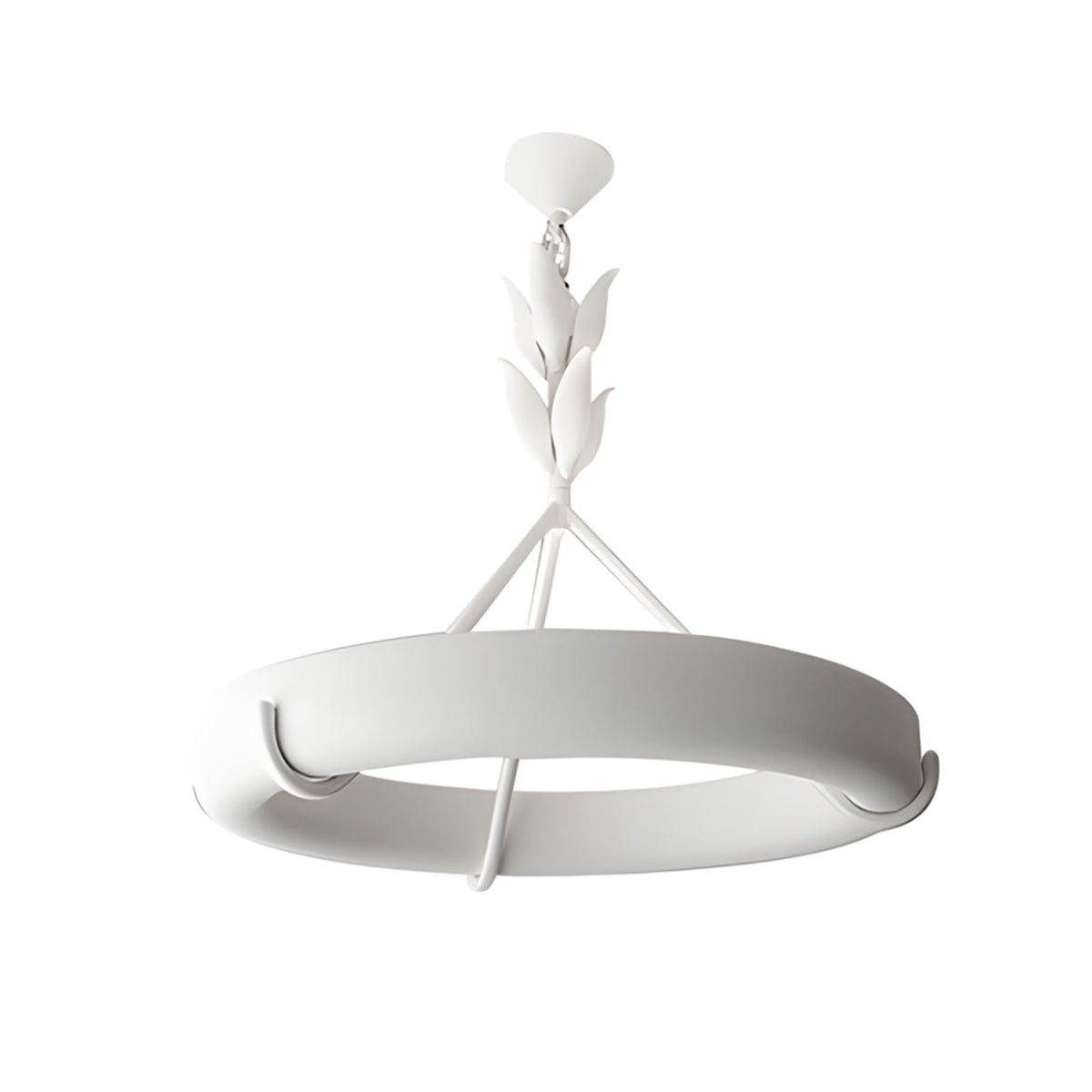 WOMO Mid Century Modern Plaster Round Chandelier-WM3216
