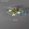 WOMO Peacock Blue Art Glass Chandelier-WM2213 thumbnail