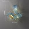 WOMO Peacock Art Glass Wall Sconce-WM6095 thumbnail