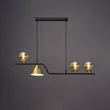 WOMO Linear Glass Globe Chandelier-WM2257 thumbnail