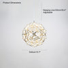 WOMO Starry Globe Chandelier-WM2091 thumbnail