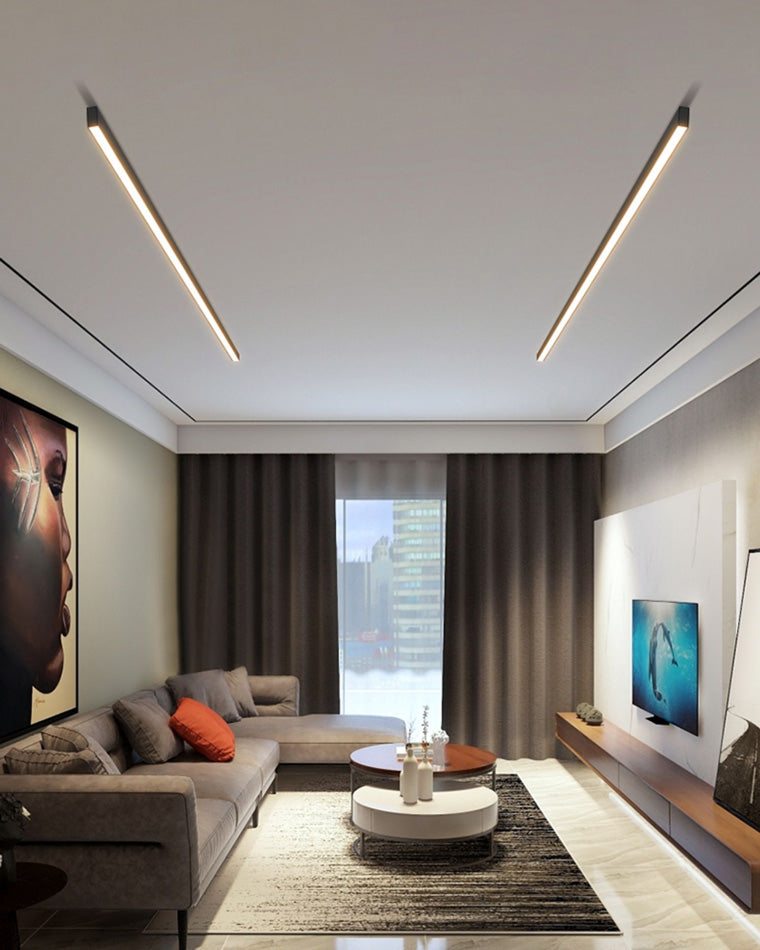 WOMO Dimmable Linear Flush Mount Ceiling Light-WM1003