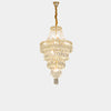 WOMO Oversized Gold Crystal Chandelier-WM2379 thumbnail