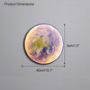 WOMO Moon/Earth Round Wall Sconce-WM6102 thumbnail