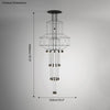 WOMO Wire Tiered Sculptural Chandelier-WM2066 thumbnail
