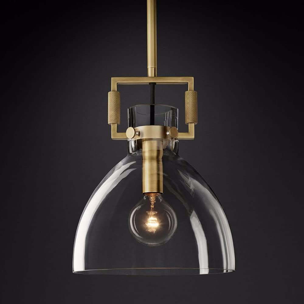 WOMO Dome Glass Pendant Light - Machinist