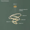 WOMO Tiered Ring LED Chandelier-WM2159 thumbnail