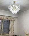 WOMO Tiered Textured Glass Chandelier-WM2208 thumbnail