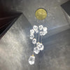WOMO Rock Crystal Rain Chandelier-WM2189 thumbnail