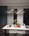 WOMO Swirl Crystal Linear Chandelier-WM2713 thumbnail