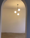 WOMO Glass Globe Arm Chandelier-WM2700 thumbnail