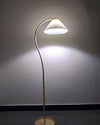 WOMO Pleated Gooseneck Floor Lamp-WM7119 thumbnail
