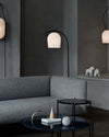 WOMO Pleated Arc Floor Lamp for Reading-WM7033 thumbnail