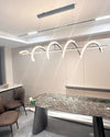 WOMO Swirl Crystal Linear Chandelier-WM2713 thumbnail