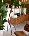 WOMO Flying Saucer Tripod Wood Floor Lamp-WM7136 thumbnail
