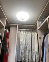 WOMO Pleated Glass Flush Mount Ceiling Light-WM1133 thumbnail