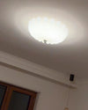 WOMO Pleated Glass Flush Mount Ceiling Light-WM1133 thumbnail