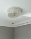 WOMO Drum Alabaster Ceiling Light-WM1139 thumbnail