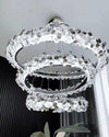 WOMO Tiered Circular Crystal Chandelier-WM2726 thumbnail