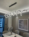 WOMO Swirl Crystal Linear Chandelier-WM2713 thumbnail