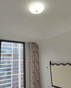 WOMO Pleated Glass Flush Mount Ceiling Light-WM1133 thumbnail