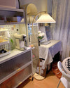 WOMO Pleated Gooseneck Floor Lamp-WM7119 thumbnail