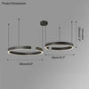 WOMO Black/Gold Ring Led Chandelier-WM2009 thumbnail