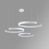 WOMO Black/Gold Ring Led Chandelier-WM2009 thumbnail