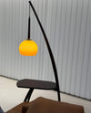 WOMO Hanging Wood Floor Lamp with Table-WM7130 thumbnail