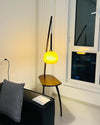 WOMO Hanging Wood Floor Lamp with Table-WM7130 thumbnail