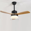 WOMO 3 Wood Blade Ceiling Fan Lamp - WM5174 thumbnail