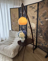 WOMO Hanging Wood Floor Lamp with Table-WM7130 thumbnail